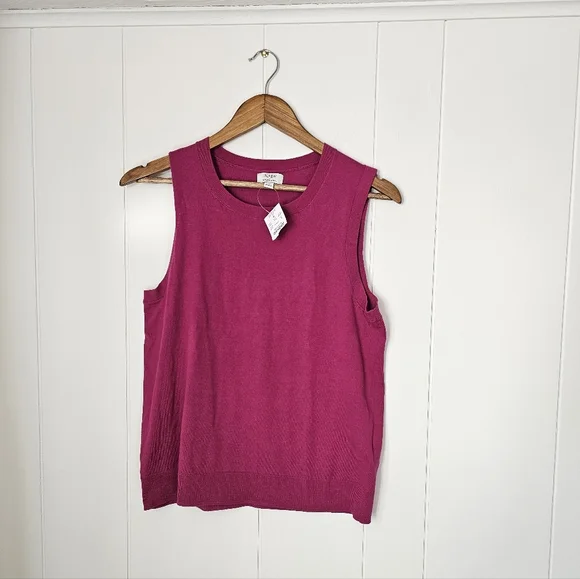 NWT J Crew Sweater Classic Shell 100% Cotton - Picture 2 of 8